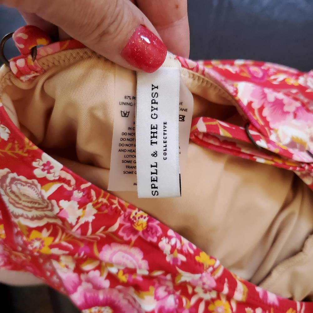 NWOT Spell & The Gypsy Collective Babushka Lace Up FIRM - Picture 4 of 10